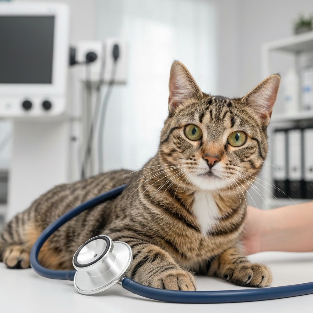 Badanie weterynaryjne kota